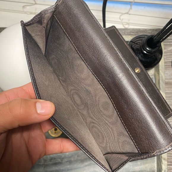 AUTHENTIC GUCCI GUCCISSIMA BLACK LEATHER GG-LOGO LONG BI-FOLD WALLET- ITALY- - Picture 7 of 9